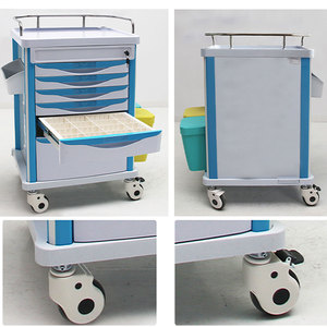 HMT-62512B6 Het Afleveren Van Medicijnen In Het Ziekenhuis Abs Medische Noodbehandeling Medicijnkar - Product Image 6