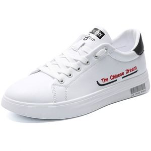 Chaussures blanches pour hommes, style étudiant, simples et tendance, version coréenne des chaussures de sport, adaptées à la course à pied et aux exercices décontractés - Product Image 6