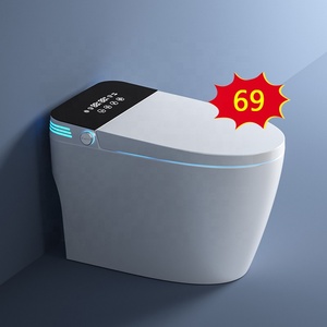 Inodoro Inteligente Moderno con Sensor Automático, Bidé con Calefacción, Operación Automática, Inodoro Inteligente con Control Remoto - Product Image 1