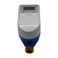 Durable Brass Housing RF IC Card Prepaid Water Meter, Tamper Proof Smart Meter To Prevent Illegal Water Stealing