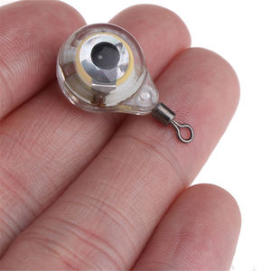 Leurre <span class=keywords><strong>de</strong></span> pêche à LED, grand œil <span class=keywords><strong>de</strong></span> poisson, 5 couleurs, Mini LED, sous-marine, goutte profonde, lumière d'attraction pour poisson avec pivot - Product Image 3