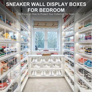 Scatola Portascarpe DAYOOH <span class=keywords><strong>in</strong></span> Acrilico <span class=keywords><strong>Trasparente</strong></span> all'Ingrosso, Impilabile, Vetrina per Borse, Contenitore per Sneaker, <span class=keywords><strong>Scarpiera</strong></span> con Coperchio - Product Image 5