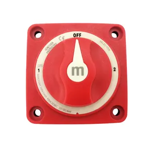 Marine Pin chuyển đổi Marine Red nhựa Pin chuyển đổi cho thuyền Pin mạch duy nhất on/off Marine phần cứng phù hợp