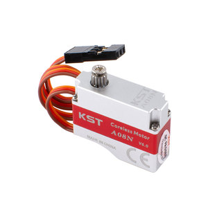 Moteur sans noyau KST A08N V6.0 DC7.4V, couple de 3.2Kgf.cm, temps de réponse de 0.09 seconde, boîtier en aluminium, programmable, course de 60-120 mm, RC - Product Image 3