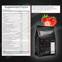 Bubuk Protein Organik MASS Label Pribadi OEM/ODM untuk Pembentukan Otot, Penambah Berat Badan MASS Gainer untuk Olahraga, Bubuk Protein Penambah Berat Badan MASS Gainer