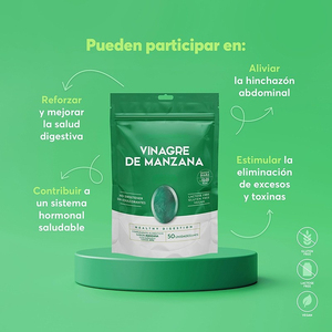 Fabrika OEM TK Amazon Çok Satanlar 50 Kapsül Elma Sirkesi Jelibonları Laktozsuz Glutensiz Vegan Sindirim Destekleyici - Product Image 4