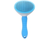 Brosses en acier inoxydable pour animaux de compagnie, vente en gros, brosses pour chiens, nœuds de poils, massage, peignes pour chats, brosse pour poils de chats