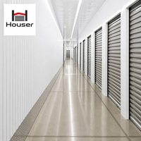 Puerta Enrollable de Acero de Seguridad para Unidades de Almacenamiento, Sistema Modular de Particiones Interiores, Puerta Enrollable al por Mayor