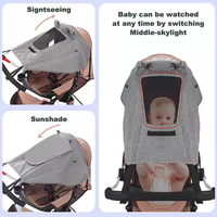Accessoires de protection solaire pour poussette de bébé, auvent de protection solaire, housse de protection contre les UV, pour poussette et poussette
