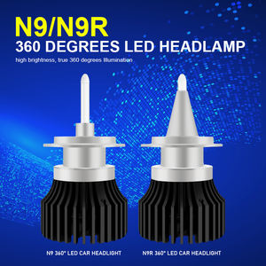 EURS-Ampoule de phare LED H7 en verre de quartz 360 degrés H11 9005 9006 lumière 120W haute puissance 20000LM extrêmement lumineuse 6000 - Product Image 2