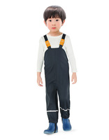 Combinaison de pluie personnalisable OEM, imperméable en PU, tenue décontractée pour enfants, vêtements de pluie en tissu tricoté pour enfants