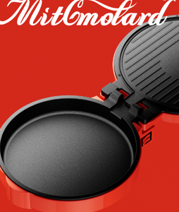 28ซม. เครื่องทำพิซซ่าไฟฟ้าแบบไม่ติดกระทะสำหรับกลางแจ้งใช้ในครัวเรือนใช้ย่างแซนวิชพานินีเครื่องอัดพร้อมถาดอบแพนเค้กไฟฟ้า - Product Image 4