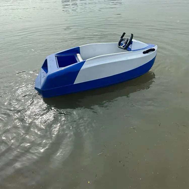 Mini barco elétrico a jato de velocidade rápida para rio, barco de karting para instalações do parque aquático