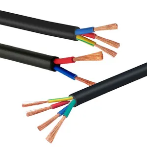 Conduttore di rame elettrico del cavo del PVC di controllo flessibile