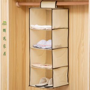 Organiseurs de placard suspendus en tissu pliable multicouche en gros, essentiels pour l'organisation de la chambre et de la garde-robe - Product Image 5
