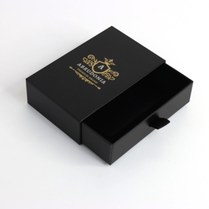 <span class=keywords><strong>Caja</strong></span> de regalo en forma de cajón personalizada rentable <span class=keywords><strong>Caja</strong></span> de embalaje rígida con cinta para perfume - Product Image 2