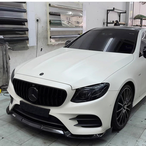 Alerón Delantero de Fibra de Carbono Estilo B <span class=keywords><strong>W213</strong></span> E300 E350 para Mercedes Clase <span class=keywords><strong>E</strong></span> 2016-2022 - Product Image 2