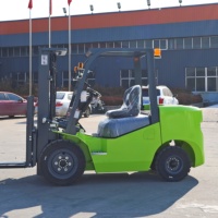 Chariot élévateur diesel neuf QINGCHA CPC30 2026, capacité 3000 kg, tout-terrain, pour chargement/déchargement de conteneurs et de sacs de vrac
