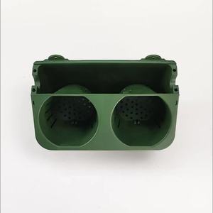 Pots de jardinage verticaux, jardinière murale intérieure, pot de jardinage mural en plastique, système d'arrosage automatique intelligent, pot mural vert, plantes d'intérieur - Product Image 2