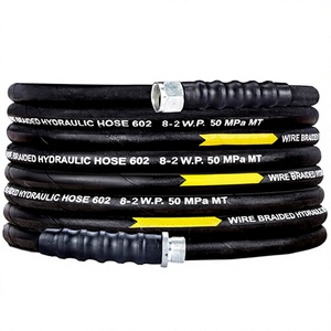 Tuyau hydraulique tressé haute pression antidéflagrant 50 MPa pour usage commercial et nettoyage intensif - Product Image 2