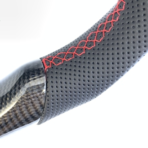 Volante de Fibra de Carbono Estilo Moderno para <span class=keywords><strong>Honda</strong></span> <span class=keywords><strong>Civic</strong></span> 11ª Gen./<span class=keywords><strong>2022</strong></span>-2023 Aucra Integra/Accord 12ª Gen. 2023+ - Product Image 6