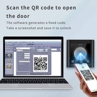 Logiciel SDK gratuit, système de contrôle d'accès à deux portes TCP/IP RJ45, réinitialisation, télécommande, déverrouillage par code QR, panneau de contrôle d'accès