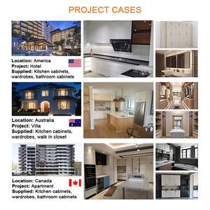 High Quality Waterproof <b>Bathroom</b> Furniture Wall Mounted LED Mirror <b>Cabinet</b> Single Sink <b>Bathroom</b> Vanity <b>Cabinet</b> for Villa Project - Product Image 6