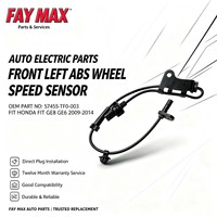Capteur de vitesse de roue ABS avant gauche 57455-TF0-003 pour Honda Fit GE8 GE6 2009 2014