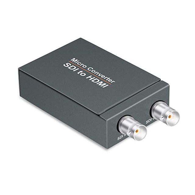 Micro Converter HDMI to TWO SDI BNC LoopOut 2.970G USB for Power CCTV Camera Webcam DVR Video Matrix