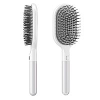 Hochwertiger Luftkissen-Kamm, Weitgezahnte Kopfhaut-Massagebürste für Voluminöses Haarstyling, Entwirrender Paddelkamm für Zuhause & Salon