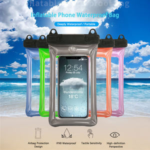 Vente chaude Avec un airbag flottant pour poser un sac de téléphone portable étanche au naufrage, photo HD sous-marine avec lanière de cou - Product Image 3