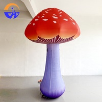 Décoration publicitaire personnalisée en forme de champignon gonflable, champignon gonflable géant, adapté à la décoration de scène et de fête