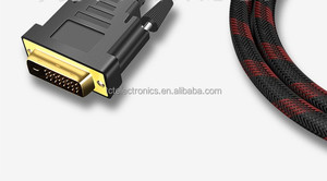 DVI cáp 24 + 1 máy tính màn hình kết nối cáp DVI tín hiệu video HD Nam đến Nam Cáp dữ liệu 1.5 mét - Product Image 5