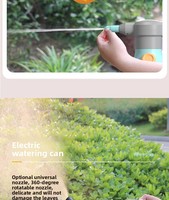 Pulvérisateurs à pompe électrique Pulvérisateur de jardin 2L Cadeaux Distributeur agricole portable polyvalent Pulvérisateur d'eau pour pulvériser les plantes