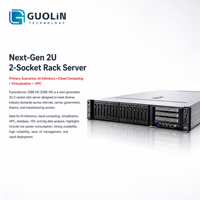 Serveur en rack double socket 2U Barebone FusionServer 2288 V8 avancé pour la sécurité réseau, le stockage et les serveurs d'entreprise