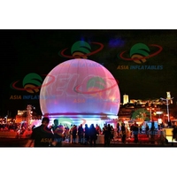 Dôme de projection gonflable vidéo StratoSphere, dôme d'air pour spectacles laser