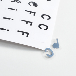 สติกเกอร์3D ฟองน้ำสำหรับเด็กสติกเกอร์แบบกำหนดเองลายการ์ตูนสัตว์หมีแพนด้าน่ารักแบบพอง - Product Image 2