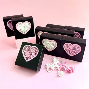 Anillo de Pegamento en Forma de Corazón para Extensión de Pestañas, Herramienta para Abanicar Fácilmente las Pestañas, Anillos de Pegamento Rosa en Forma de Corazón - Product Image 6