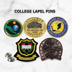 Pins Personalizados Económicos con Logotipo para Deportes, Universidad y Negocios - Product Image 4