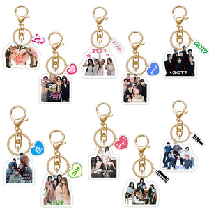 กระเป๋าจี้อะคริลิคป็อปใหม่พวงกุญแจ <span class=keywords><strong>GOT7</strong></span>จี้ ZB1คนดัง - Product Image 1