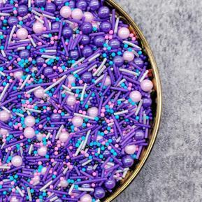 Botella de 100g Suministros de panadería Sugar Pearl Bean Topper para pasteles Comestibles Mermaid Tails Cake Sprinkles Comestible Cake Art - Product Image 4