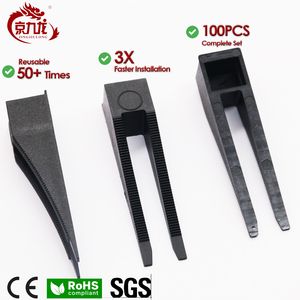 Rusia <span class=keywords><strong>Autonivelante</strong></span> Azulejo Barras transversales Nivelación de azulejos de cerámica 100pcs1 Clips y cuñas Azulejo Ce Nivelación de cerámica/instalación <span class=keywords><strong>para</strong></span> piso - Product Image 4