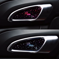 Kit d'éclairage ambiant intérieur SJC amélioré pour Porsche Cayenne 2010-2017, LED multicolores Symphony, 64 couleurs