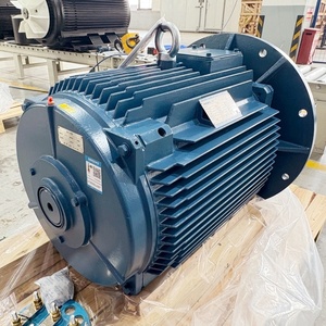 Motores trifásicos de velocidad ajustable para elevadores, sin escobillas, IPM, para vehículos eléctricos, con ventilador de refrigeración forzada, 11 kW/300 kW, motor PMSM - Product Image 6
