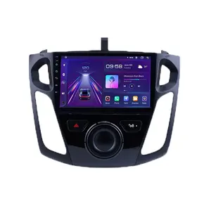 Pentohoi layar sentuh Stereo untuk Ford Focus 3 Mk 2012 - 2017 Android Radio mobil navigasi Multimedia Audio GPS 4G/5G 8G/256G