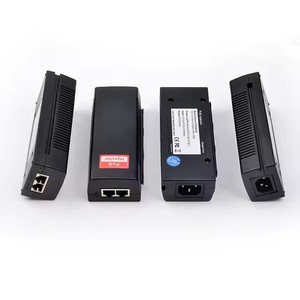Preço de fábrica PSE60G/PSE156G 60W Gigabit 48V POE Injector 10/100/1000M no padrão de 4 pares - Product Image 1