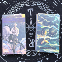 YY 2025 yeni İngilizce Tarot kartları, Oracle kartları toptan, Tarot destesi fal ve iç mekan kullanımı için