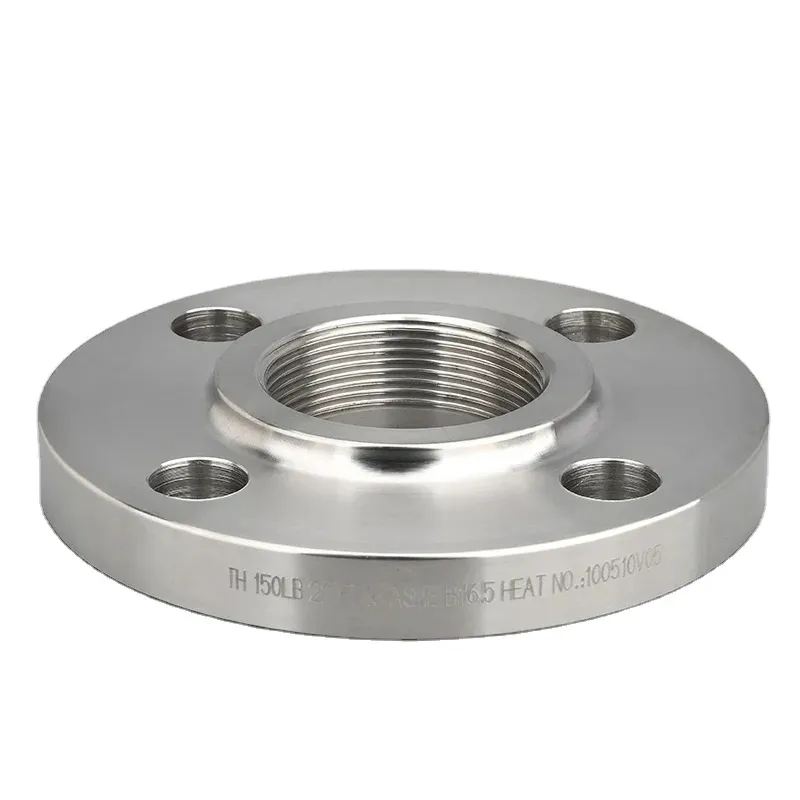 Venda quente Aço Inoxidável Threaded Blind Flange 12 Inch Pipe Flange completo nas especificações