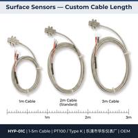 Thermocouples de surface HUADONG, RTD pour la mesure de la température des patins de roulement de turbines à vapeur, des enroulements de générateurs
