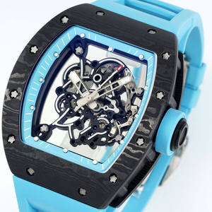 RM055 Sports Diving Men Watch – Automatic Skeleton, Sapphire Crystal, High-Quality Durable Fiber <b>Case</b>, Power Reserve Function - Product Image 4